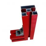 Powder Painted Aluminum Window Extrusion Profiles 6063-T5 / 6060-T5 for sale