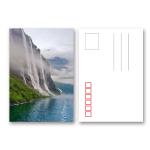 Lenticular Image Printing 3D Lenticular Postcard Personalized Design