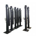 Customized Manual Mast Solar Trailer Camera Mast Pole 6m 19ft 7m 21ft Price for sale