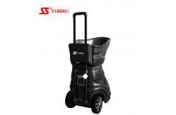 China Spinshot Tennis Shooting Machine LCD Display With Telescopic Rod And Battery supplier