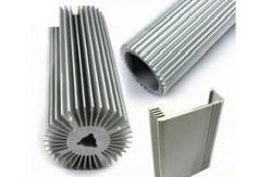 China OEM Aluminium Extrusion Profile For Electrical Heat Sink Aluminium Louver Profile supplier