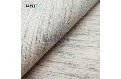 China Elastic Hair Interlining Stiff Interfacing Cloth Chest Canvas For Uniform supplier