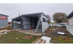 China Steel Hangar Metal Building Construction Professional Punching Processing Service supplier