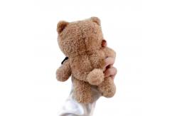 China Teddy Bear Doll Apple Wireless Headset Protective Case Plush supplier