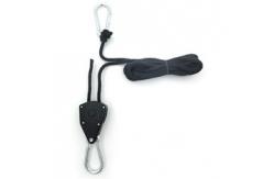 China Hydroponic Led Grow Light Hangers Reflector Adjustable 1/8 Rope Ratchet Hanger supplier