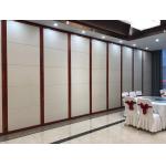 Hotel Removable Wall Partitions Floor To Ceiling Sliding Aluminium Track System