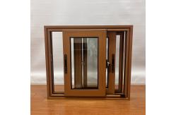 China Aluminium Sliding Window Customized Window Double Temper Glass Good Sound Insulation supplier
