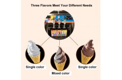 China Large Capacity Factory Table Soft Ice Cream Machine supplier