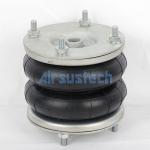 Dunlop Pneuride 6x2 Assembly Double Convoluted Air Bellow With Steel Ends for sale
