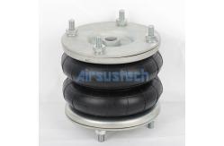 China Dunlop Pneuride 6x2 Assembly Double Convoluted Air Bellow With Steel Ends supplier