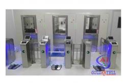 China Fast Entry Single Lane ESD Gate Internet Turnstile Access Control System supplier