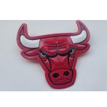 Washable Red TPU Leather Iron On Custom Clothing Patches