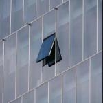 Vertical Installation Metal Curtain Wall Powder Coating Glass Curtain Wall for sale