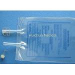 High Temperature Plasticizing 1000ml PVC Infusion Bags for sale