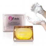 Private Label 24k Gold Rose Soap Skin Care Whitening Bar Soap for sale