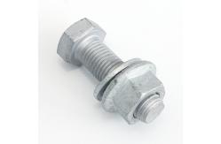 China Hex Bolts And Nuts Steel Fasteners With Hexagon Head For Various Applications supplier