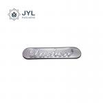 Matte Metal Sticker Labels , Anodised Aluminium Labels 0.5mm Thick for sale
