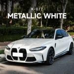 Metallic White TPU Color Paint Protection Film Car Decoration Film 7.5mil K-077 White Matt Ppf for sale