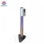 Multifunctional 1100mm Face Recognition Temperature Kiosk With Hand Sanitizer for sale