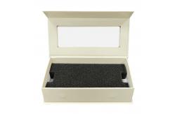 China Matt Lamination Custom Jewel Wedding Ring Packaging Magnetic Boxes with Inserts supplier