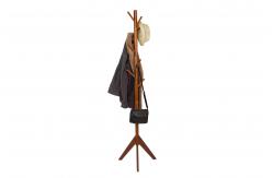China Durable Wooden Coat Hanger Stand Rack With 9 Hooks Tree Branches Design supplier