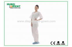 China CE MDR Waterproof SMS medical pajamas For Hospital supplier