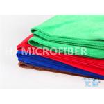 OEM Microfiber Weft-Knitted Brushed Terry Cloth , Microfibre Cloths Car Cleaning