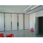 Sliding Aluminium Roller Soundproof Partition Wall Melamine Surface 4m Height for sale