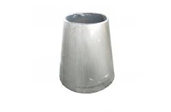 China Copper Nickel Concentric Reducer Butt Welded Pipe Fittings With Black Painting supplier
