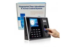 China Employees Punch Desktop Biometric Fingerprint Time Clock supplier
