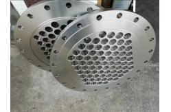 China Titanium Gr7 Gr9 Heat Exchanger Tube Sheet SA516 GR70 Titanium Tube Sheet supplier