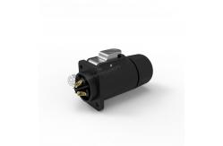 China Female Powercon IP65 Waterproof 3 Core Connector Plastic Black supplier