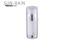 China PMMA Lotion pump bottles plastic bottles packaging with lotion pump SR-2252B supplier