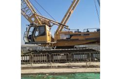 China 1.2km/H 150T Mobile Crawler Crane Equipment Boom Length 13m - 60m supplier