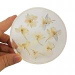 cubic Acrylic resin paper weight with custom embedding inside