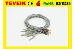China EEG cable,DIN1.5 socket,1m,Gold plated copper, medical eeg cable supplier