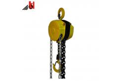 China 2200 Ib Steel Lifting Chain Block Lightweight Alloy Cover Chain Pulley supplier