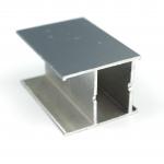 T Shape Champagne Anodized Aluminum Sliding Window Profile