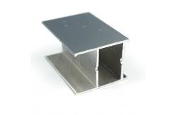 China T Shape Champagne Anodized Aluminum Sliding Window Profile supplier