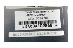 China LTA150B850F 15.0 inch 400 cd/m2 lcd display panel LCD Module supplier
