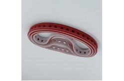 China Different Thickness PVC Suction Belt For HD Oil Resistant Red Rubber Belt supplier