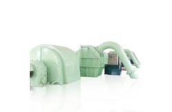 China Customized 1000kw Small Pelton Turbine Generator For Hydro Power Plant supplier