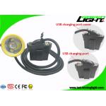 Hard Hat Rechargeable Miners Headlamp USB Charging 1.67W with Strong Brightness