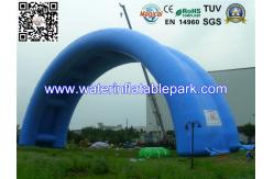 China Waterproof PVC Tarpaulin Inflatable Tent / Inflatable Arch Tent With Big Span supplier