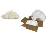 Off White Color Paper Cushion Packaging 3.5 Cuft EPS Packing Peanuts for sale