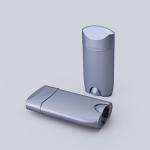 Round Smooth Surface Plastic Deodorant Tubes With 80g Capacity for sale