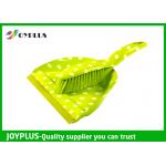 Fashionable Outdoor Dustpan And Brush , Broom Dustpan Combo Easy Operation for sale