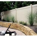 American Style High Quality Privacy Pvc Plastic Vinyl Fence for sale