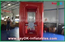 China Durable Inflatable Photo Booth Money Booth Box Machine For Promotion / Advertising / Amusement supplier