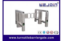 China Face Recognition 900mm Arm Swing Barrier Gate DC24V supplier